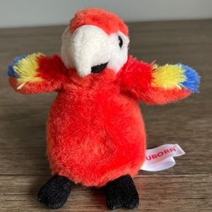 Aurora World Mini‎ Flopsie Scarlet the Macaw Plush